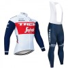 Set Fietsshirt Lange Mouw + Lange Koersbroek 2020 Trek-Segafredo N001